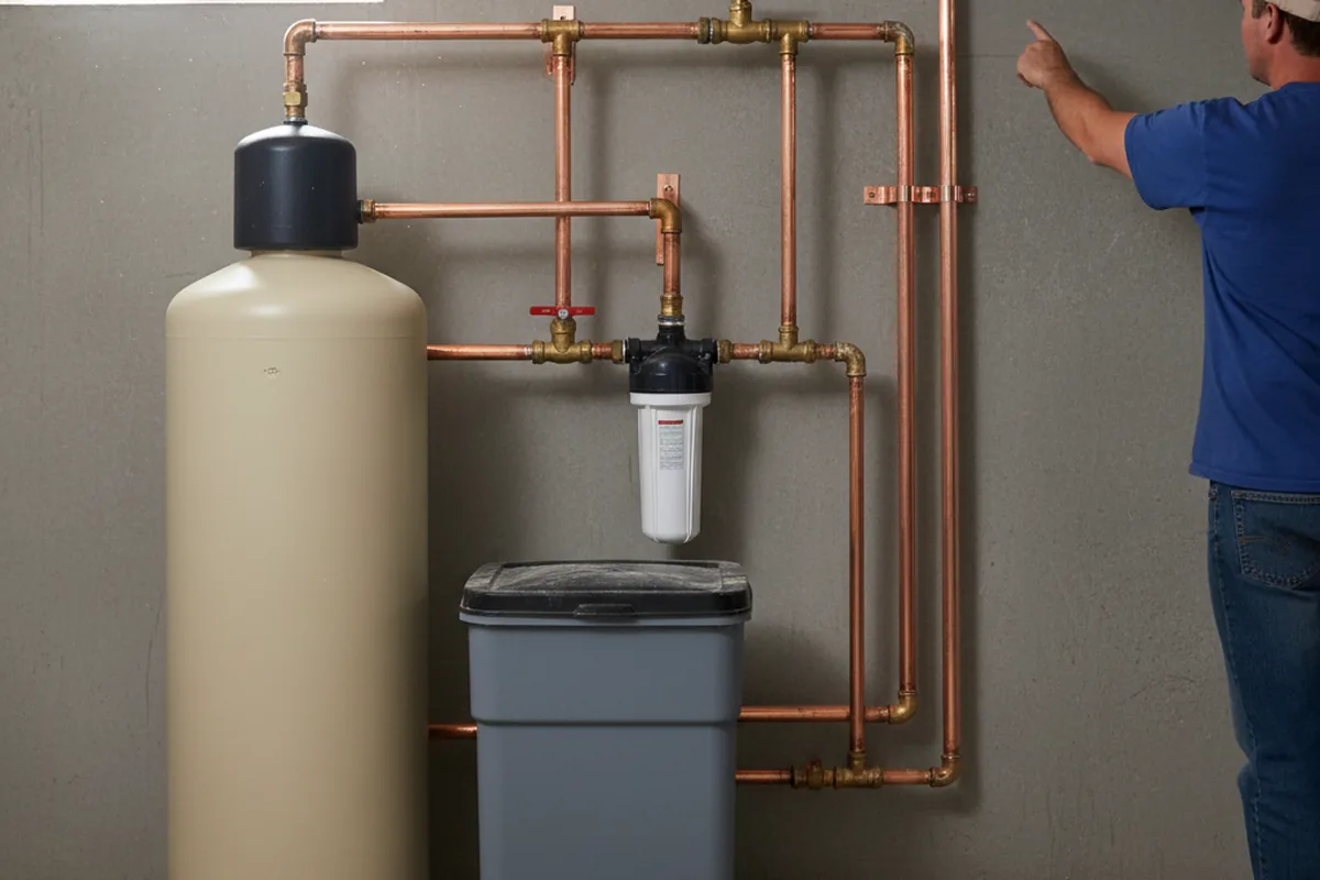 Whole-house water treatment system installed in Cornwall On Hudson